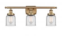 Innovations Lighting 916-3W-BB-G52 - Bell - 3 Light - 26 inch - Brushed Brass - Bath Vanity Light