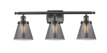 Innovations Lighting 916-3W-OB-G63 - Cone - 3 Light - 26 inch - Oil Rubbed Bronze - Bath Vanity Light