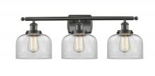 Innovations Lighting 916-3W-OB-G72 - Bell - 3 Light - 28 inch - Oil Rubbed Bronze - Bath Vanity Light