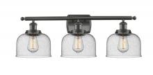 Innovations Lighting 916-3W-OB-G74 - Bell - 3 Light - 28 inch - Oil Rubbed Bronze - Bath Vanity Light