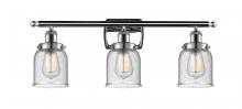 Innovations Lighting 916-3W-PC-G54 - Bell - 3 Light - 26 inch - Polished Chrome - Bath Vanity Light