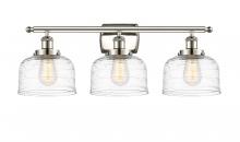 Innovations Lighting 916-3W-PN-G713 - Bell - 3 Light - 28 inch - Polished Nickel - Bath Vanity Light