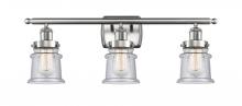 Innovations Lighting 916-3W-SN-G184S - Canton - 3 Light - 26 inch - Brushed Satin Nickel - Bath Vanity Light