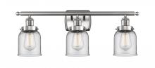 Innovations Lighting 916-3W-SN-G52 - Bell - 3 Light - 26 inch - Brushed Satin Nickel - Bath Vanity Light