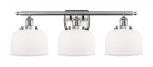 Innovations Lighting 916-3W-SN-G71 - Bell - 3 Light - 28 inch - Brushed Satin Nickel - Bath Vanity Light