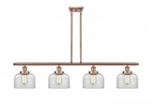 Innovations Lighting 916-4I-AC-G72 - Bell - 4 Light - 48 inch - Antique Copper - Stem Hung - Island Light