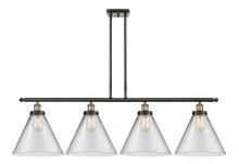 Innovations Lighting 916-4I-BAB-G42-L - Cone - 4 Light - 48 inch - Black Antique Brass - Stem Hung - Island Light