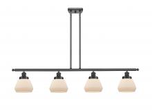 Innovations Lighting 916-4I-BK-G171 - Fulton - 4 Light - 48 inch - Matte Black - Stem Hung - Island Light