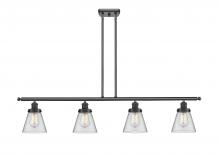 Innovations Lighting 916-4I-BK-G62 - Cone - 4 Light - 48 inch - Matte Black - Stem Hung - Island Light