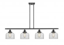 Innovations Lighting 916-4I-BK-G72 - Bell - 4 Light - 48 inch - Matte Black - Stem Hung - Island Light