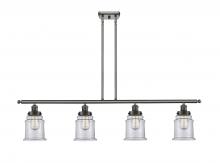 Innovations Lighting 916-4I-OB-G182 - Canton - 4 Light - 48 inch - Oil Rubbed Bronze - Stem Hung - Island Light