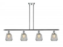 Innovations Lighting 916-4I-PC-G142 - Chatham - 4 Light - 48 inch - Polished Chrome - Stem Hung - Island Light