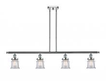 Innovations Lighting 916-4I-PC-G182S - Canton - 4 Light - 48 inch - Polished Chrome - Stem Hung - Island Light