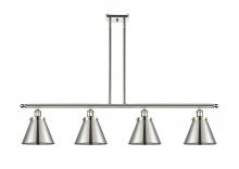 Innovations Lighting 916-4I-PN-M13-PN - Appalachian - 4 Light - 48 inch - Polished Nickel - Stem Hung - Island Light