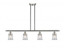 Innovations Lighting 916-4I-SN-G182S - Canton - 4 Light - 48 inch - Brushed Satin Nickel - Stem Hung - Island Light