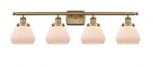 Innovations Lighting 916-4W-BB-G171 - Fulton - 4 Light - 36 inch - Brushed Brass - Bath Vanity Light