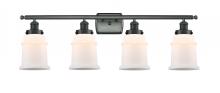 Innovations Lighting 916-4W-BK-G181 - Canton - 4 Light - 36 inch - Matte Black - Bath Vanity Light