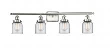 Innovations Lighting 916-4W-SN-G52 - Bell - 4 Light - 36 inch - Brushed Satin Nickel - Bath Vanity Light