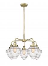 Innovations Lighting 916-5CR-AB-G664-7 - Bullet - 5 Light - 24 inch - Antique Brass - Chandelier