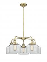 Innovations Lighting 916-5CR-AB-G72 - Cone - 5 Light - 26 inch - Antique Brass - Chandelier