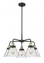 Innovations Lighting 916-5CR-BAB-G44 - Cone - 5 Light - 26 inch - Black Antique Brass - Chandelier