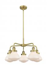 Innovations Lighting 916-5CR-BB-G321 - Olean - 5 Light - 25 inch - Brushed Brass - Chandelier