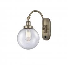 Innovations Lighting 918-1W-AB-G204-8 - Beacon - 1 Light - 8 inch - Antique Brass - Sconce