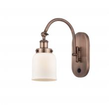Innovations Lighting 918-1W-AC-G51 - Bell - 1 Light - 5 inch - Antique Copper - Sconce