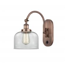Innovations Lighting 918-1W-AC-G72 - Bell - 1 Light - 8 inch - Antique Copper - Sconce