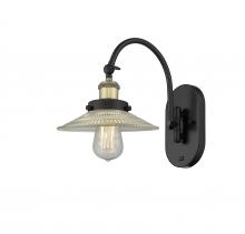 Innovations Lighting 918-1W-BAB-G2 - Halophane - 1 Light - 9 inch - Black Antique Brass - Sconce