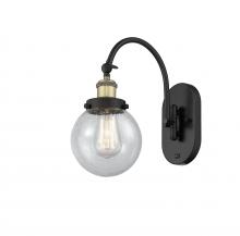 Innovations Lighting 918-1W-BAB-G204-6 - Beacon - 1 Light - 6 inch - Black Antique Brass - Sconce