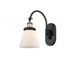 Innovations Lighting 918-1W-BAB-G61 - Cone - 1 Light - 6 inch - Black Antique Brass - Sconce