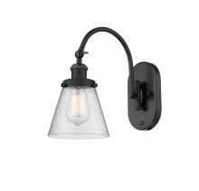 Innovations Lighting 918-1W-BK-G64 - Cone - 1 Light - 6 inch - Matte Black - Sconce