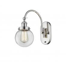 Innovations Lighting 918-1W-PN-G202-6 - Beacon - 1 Light - 6 inch - Polished Nickel - Sconce
