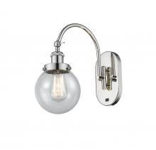 Innovations Lighting 918-1W-PN-G204-6 - Beacon - 1 Light - 6 inch - Polished Nickel - Sconce