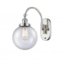 Innovations Lighting 918-1W-PN-G204-8 - Beacon - 1 Light - 8 inch - Polished Nickel - Sconce