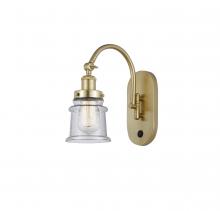 Innovations Lighting 918-1W-SG-G184S - Canton - 1 Light - 7 inch - Satin Gold - Sconce