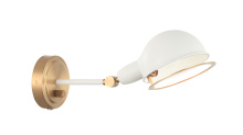Matteo Lighting S00711AGWH - Blare Wall Sconce