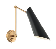 Matteo Lighting S08021AGBK - Butera Wall Sconce