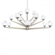 Modern Forms US Online PD-82042-SN - Double Bubble Chandelier Light