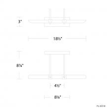  PL-36518-40-BK - Ansel Picture Light