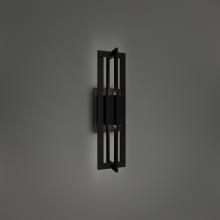  WS-W78520-30-BK - Gander Outdoor Wall Sconce Light