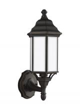 Generation Lighting 8538751-71 - Sevier traditional 1-light outdoor exterior small uplight outdoor wall lantern sconce in antique bro