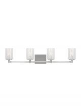 Generation Lighting GLV1034BS - Parker Four Light Wall / Bath