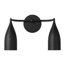 Generation Lighting GLV1082MBK - Maya Small Vanity