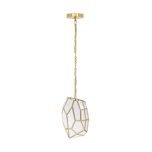 Eurofase 46463-012 - Heera 1 Light Pendant in Brass