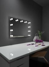 Paris Mirrors HPRIN32246000-WHT - Hollywood Princess Mirror (LED Bulbs)