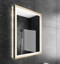 Paris Mirrors OPERX2432CCT-BLK - Opera Black Framed LED Mirror (Frontlit and Backlit)