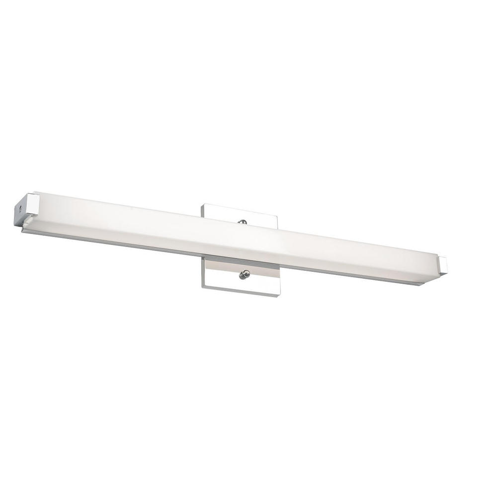 Latitude-Slim 21-in Chrome LED Vanity