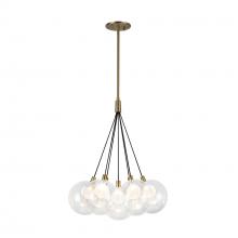 Kuzco Lighting Inc CH3117-BG - Bolla 16-in Brushed Gold LED Chandelier